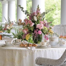 VictoriaTeaPleasures2022TeaTablewithFlowers