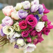 The Cottage Journal Spring 2022 Pink And Purple Flowers