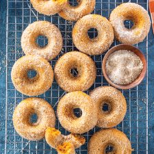 pumpkin donuts