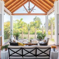 screened-in living room porch