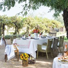 outdoor garden picnic table