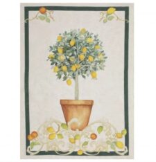 Italian Lemon Tree Tea Towel