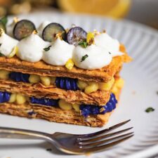 Blueberry Lemon Mille