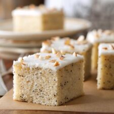 Almond Poppy Seed Cake