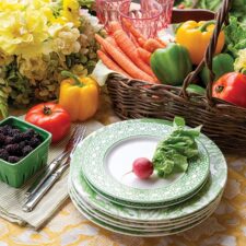 Set to serve garden picnic