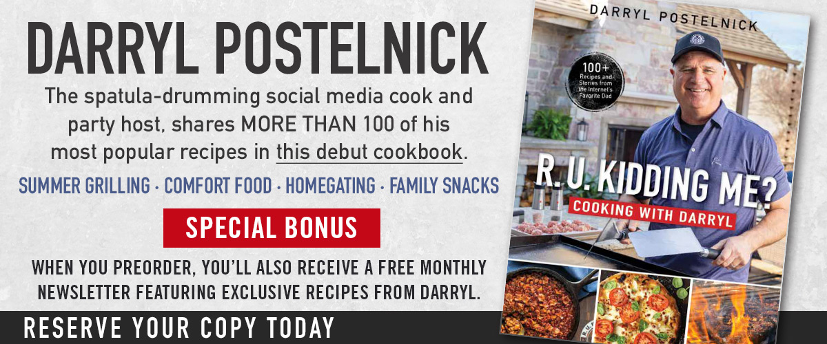 Cooking with Darryl Cookbook AD